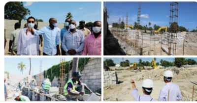 Les travaux de construction d'une sous-station à Port-au-Prince marchent lentement selon Jovenel Moïse