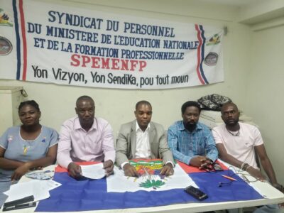 Haïti/ corruption : Les membres du syndicat du personnel du MENFP dénoncent des menaces de mort dont il font l’objet