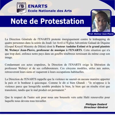 Kidnapping à Carrefour: l'ENARTS condamne et réclame la libération des otages