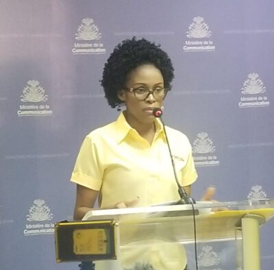 Haïti/cantine Scolaire : Djina Guillet Delatour promet de renforcer l’apport nutritionnel des écoliers