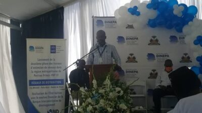 DINEPA : lancement de la deuxième phase des travaux d'extensions de réseau de la région métropolitaine de port- au- prince