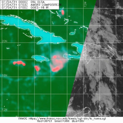 L'ouragan Elsa s'éloigne d'Haïti et laisse derrière lui des dégâts matériels