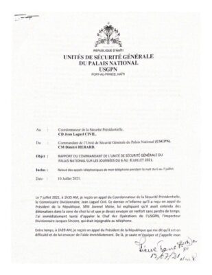 Quand Dimitri Hérard prend le peuple haïtien pour des canards sauvages dans le dossier d'assassinat de Jovenel Moïse 4 Quand Dimitri Hérard prend le peuple haïtien pour des canards sauvages dans le dossier d'assassinat de Jovenel Moïse