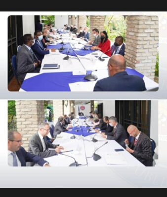 La question électorale et la crise haïtienne au cœur d'une échange entre le PM Ariel Henry et le corps diplomatique 3 La question électorale et la crise haïtienne au cœur d'une échange entre le PM Ariel Henry et le corps diplomatique