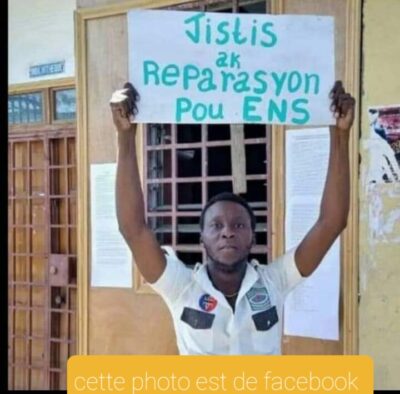 Des étudiants de l'ENS réclament à nouveau justice et réparation pour Gregory Saint Hilaire