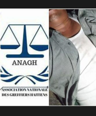 Décès du greffier Ernst Lafortune: l'ANAGH demande au commissaire du gouvernement de Port-au-Prince de diligenter une enquête