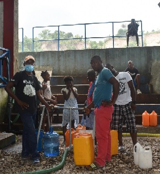 Haïti-Séisme: la DINEPA et des partenaires financiers à pied d'oeuvre dans plusieurs communes du département Sud