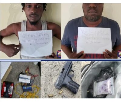 Haïti-Sécurité: Deux individus dont un jamaïcain arrêtés dans le Sud
