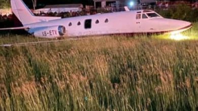 Un avion flanqué du drapeau Mexicain a fait un atterissage forcé à l'aérodrome de jacmel