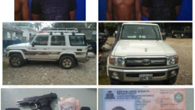 Mirebalais-Sécurité: interpellation de deux individus armés et d’autres objets confisqués lors d’une opération policière