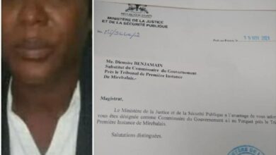 Haïti-Justice: Nomination de Me Dieunise Benjamin comme Commissaire du Gouvernement a.i de Mirebalais 3 Haïti-Justice: Nomination de Me Dieunise Benjamin comme Commissaire du Gouvernement a.i de Mirebalais