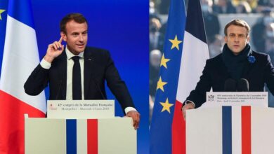Emmanuel Macron a changé la couleur du drapeau français