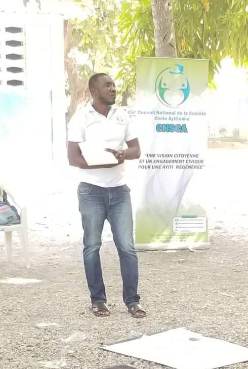Gonaives: Un atelier de travail organisé par le CNSCA et d'autres organisations sur les techniques de plaidoyer