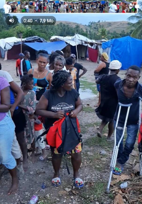 Cayes: Kedner Stiven Foundation (KSF) vole au secours des sinistrés du séisme du 14 août 2021