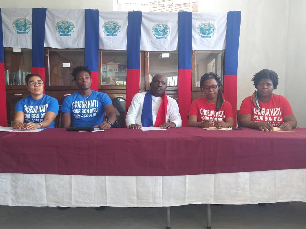 Lancement officiel d'un mega projet baptisé "la paix pour Haïti" par la FEDE & Chœur Haiti