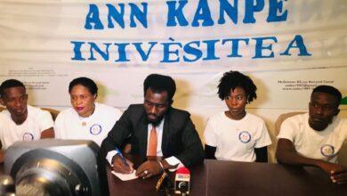 Bilan de la structure universitaire dénommée "Ann kanpe" pour sa 1ère année d'existence