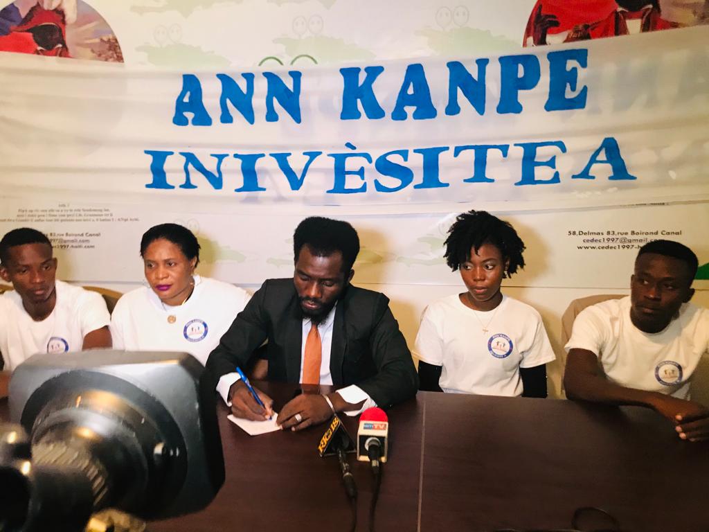 Bilan de la structure universitaire dénommée "Ann kanpe" pour sa 1ère année d'existence