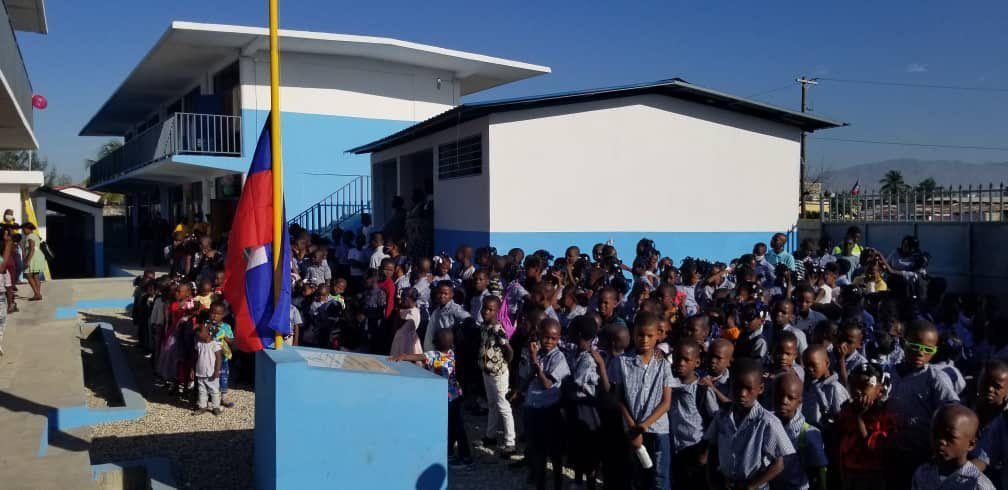 Le PNCS a approvisionné l'École Nationale de Cité Soleil et l’École Nationale de Varreux en denrées alimentaires