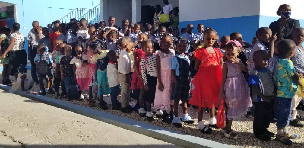 Le PNCS a approvisionné l'École Nationale de Cité Soleil et l’École Nationale de Varreux en denrées alimentaires