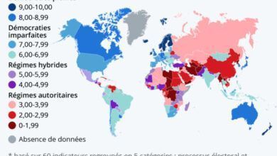 Politique : Moins de la moitié de la population mondiale vivait en démocratie en 2021, selon une étude