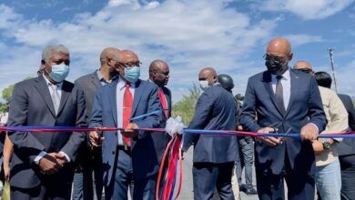 Inauguration de deux ponts sur la Rivière grise