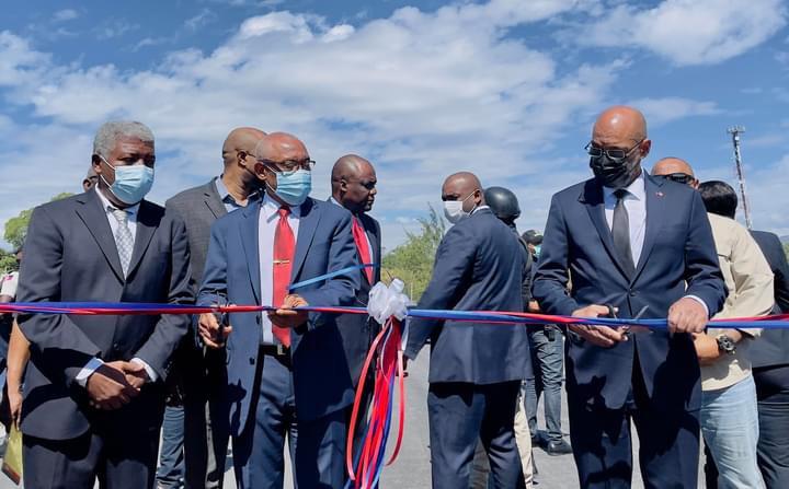 Inauguration de deux ponts sur la Rivière grise