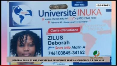 L'étudiante Déborah Zilus recouvre sa libération après plus de huit jours de séquestration
