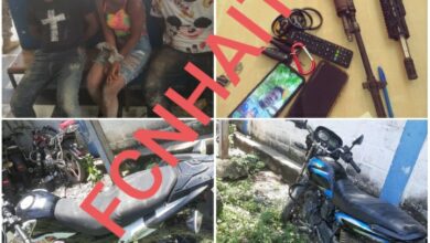 Haïti-Sécurité: Arrestation de trois individus armés, deux fusils saisis