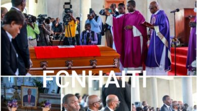 Émouvante cérémonie d'adieu au professeur Dieudonné Lhérisson