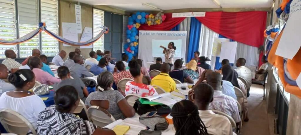 Education/MENFP: des éducateurs formés sur le curriculum du préscolaire dans les Nippes 5 Education/MENFP: des éducateurs formés sur le curriculum du préscolaire dans les Nippes