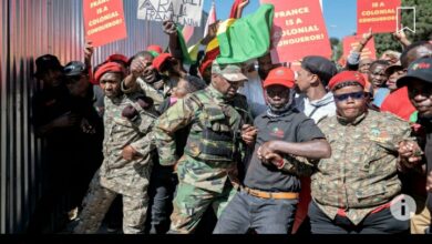 Continent africain : Manifestation anti-française en Afrique du Sud