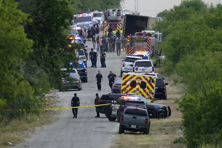 Drame au Texas: les corps sans vie de 46 migrants retrouvés dans un camion