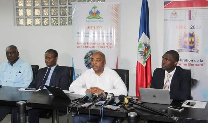 Haïti/Éducation: Modification du calendrier des examens officiels de l'année académique 2021-2022