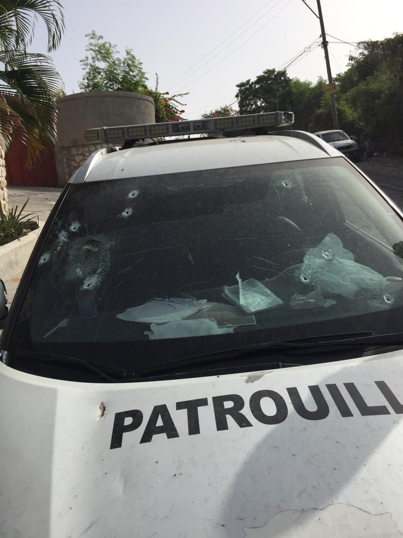 Une patrouille policière prise d'assaut à Port-au-Prince, plusieurs policiers blessés