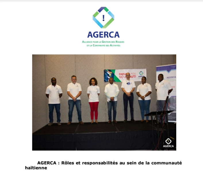 AGERCA : Rôles et responsabilités au sein de la communauté