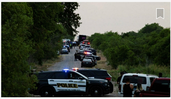 Drame au Texas: les corps sans vie de 46 migrants retrouvés dans un camion