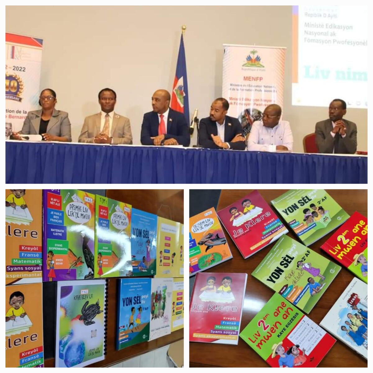 Haïti/Education : Les manuels du livre unique pour les classes de 1ère et 2ème AF bientôt acheminés dans les écoles de la république 1 Haïti/Education : Les manuels du livre unique pour les classes de 1ère et 2ème AF bientôt acheminés dans les écoles de la république