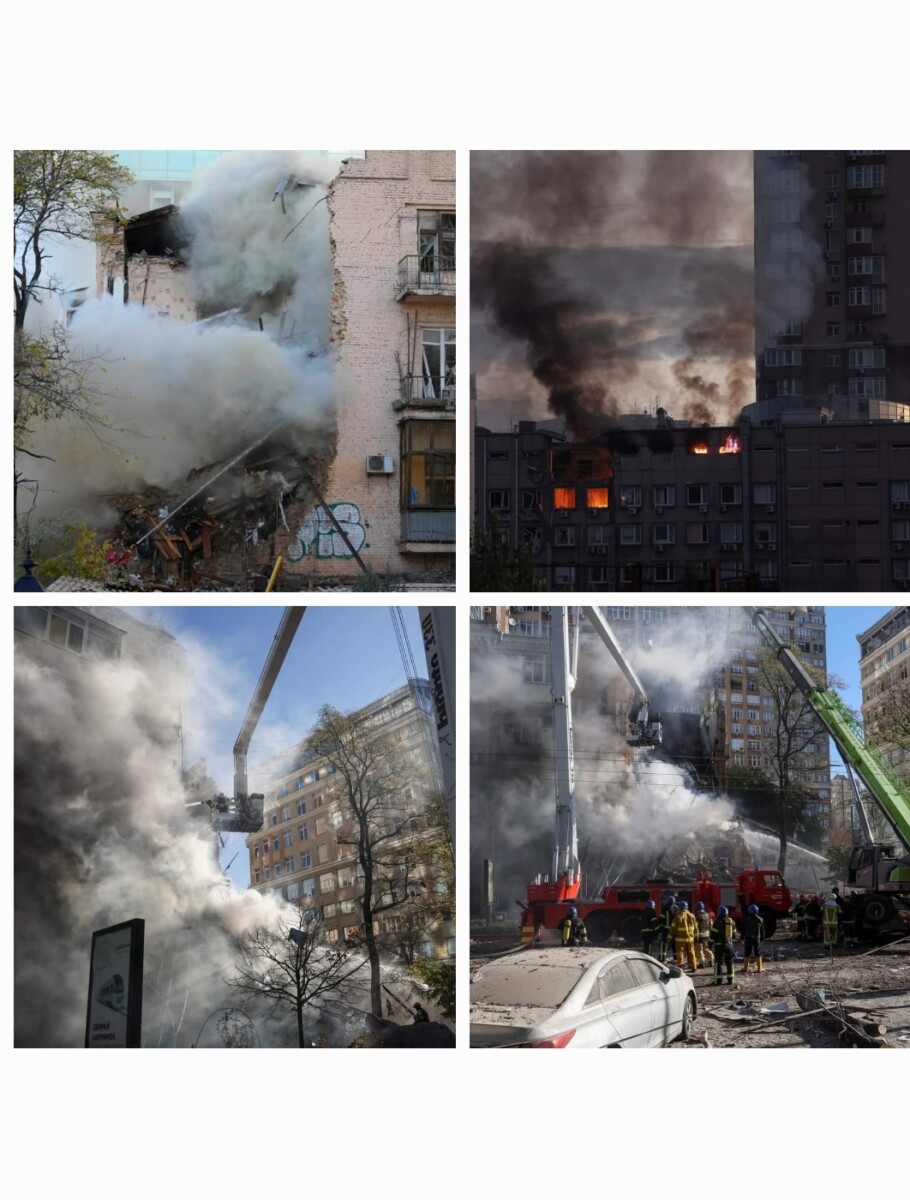 Ukraine: Kiev visée par des frappes russes