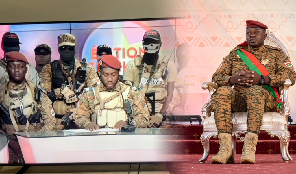Nouveau coup d'Etat au Burkina Faso: le chef de la junte demis de ses fonctions