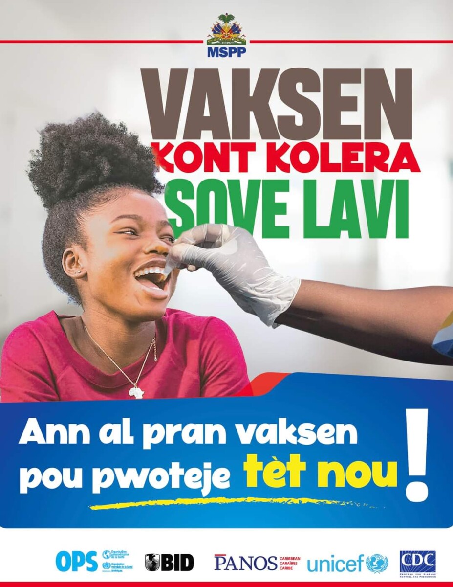 Haïti/Santé : 10 jours de campagne de vaccination pour éliminer le choléra