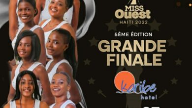 La grande finale du concours "Miss Ouest Haïti", 5ème édition, aura lieu le 27 décembre à l'hôtel Karibe