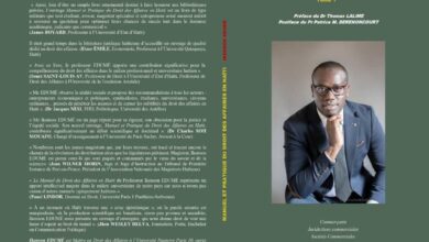 Haïti/Littérature : Haïti dotée de son premier manuel de droit des affaires