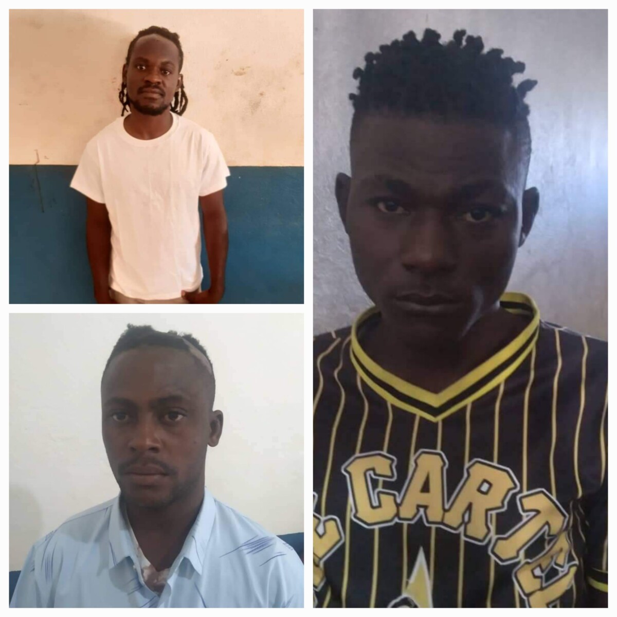 Trois (3) individus appréhendés par la PNH pour leur implication présumée dans des cas d'enlèvement et d'assassinat 1 Trois (3) individus appréhendés par la PNH pour leur implication présumée dans des cas d'enlèvement et d'assassinat