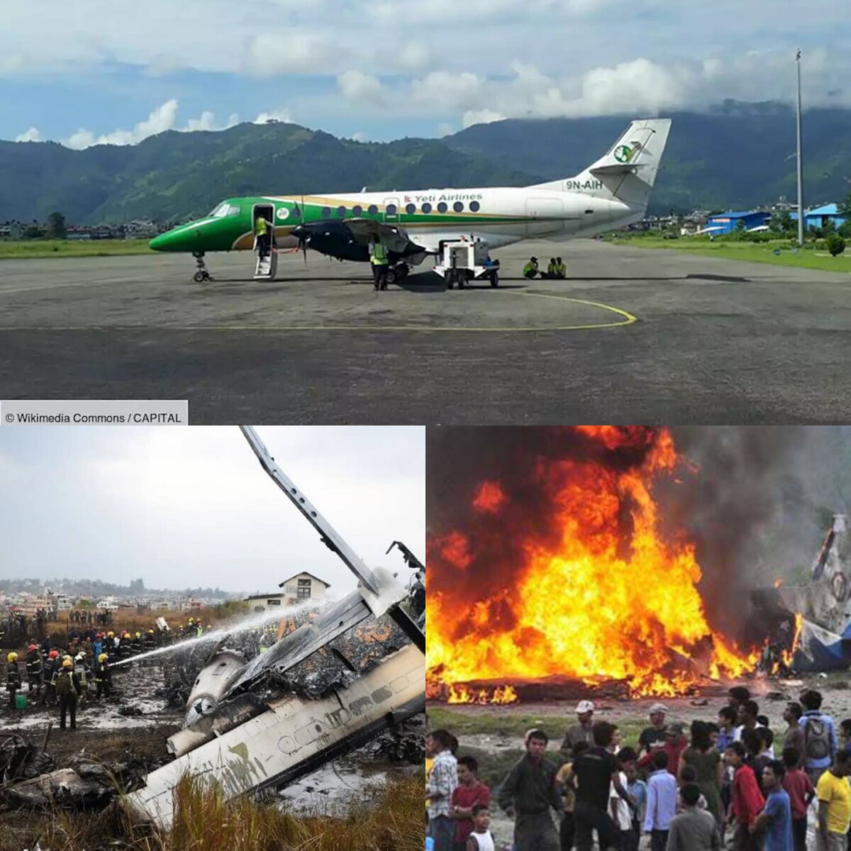 Népal: un avion s'écrase avec 72 personnes à bord