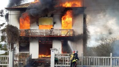 Éclatement d'un incendie à Fort-National, plusieurs maisons parties en fumée 2 Éclatement d'un incendie à Fort-National, plusieurs maisons parties en fumée