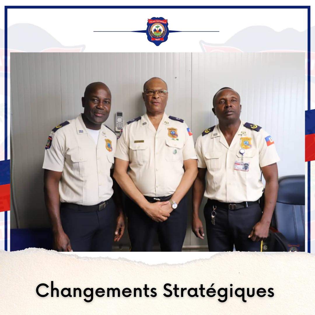 De nouveaux changements opérés au sein de la PNH