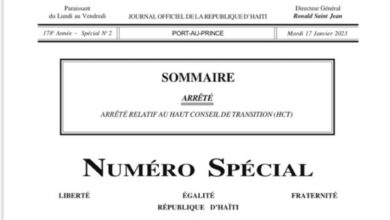L'arrêté autour du Haut Conseil de Transition (HCT) est enfin publié