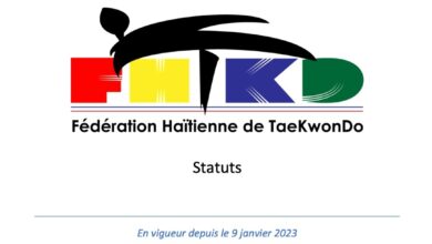 Sport-administration: la fédération haïtienne de Taekwondo s’est dotée de nouveaux statuts