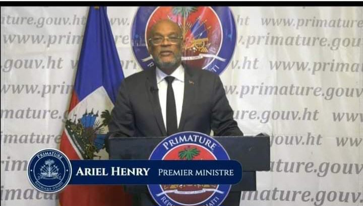 Assassinat des policiers à Liancourt : Le PM Ariel Henry s'adresse à la nation 48 heures après
