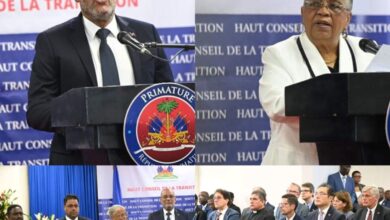 Les membres du Haut Conseil de la Transition (HCT) installés par le Dr Ariel Henry